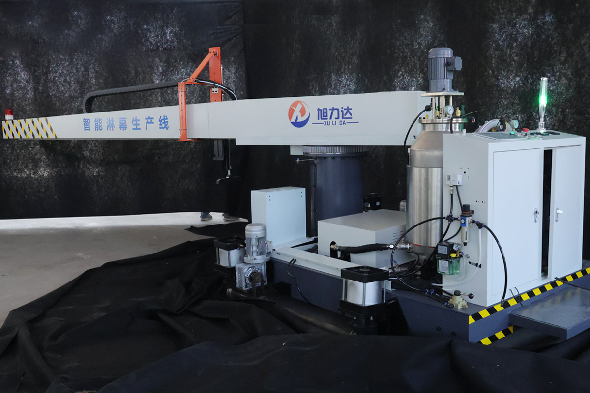 Fully Automatic Cantilevered Glue Spraying Machine