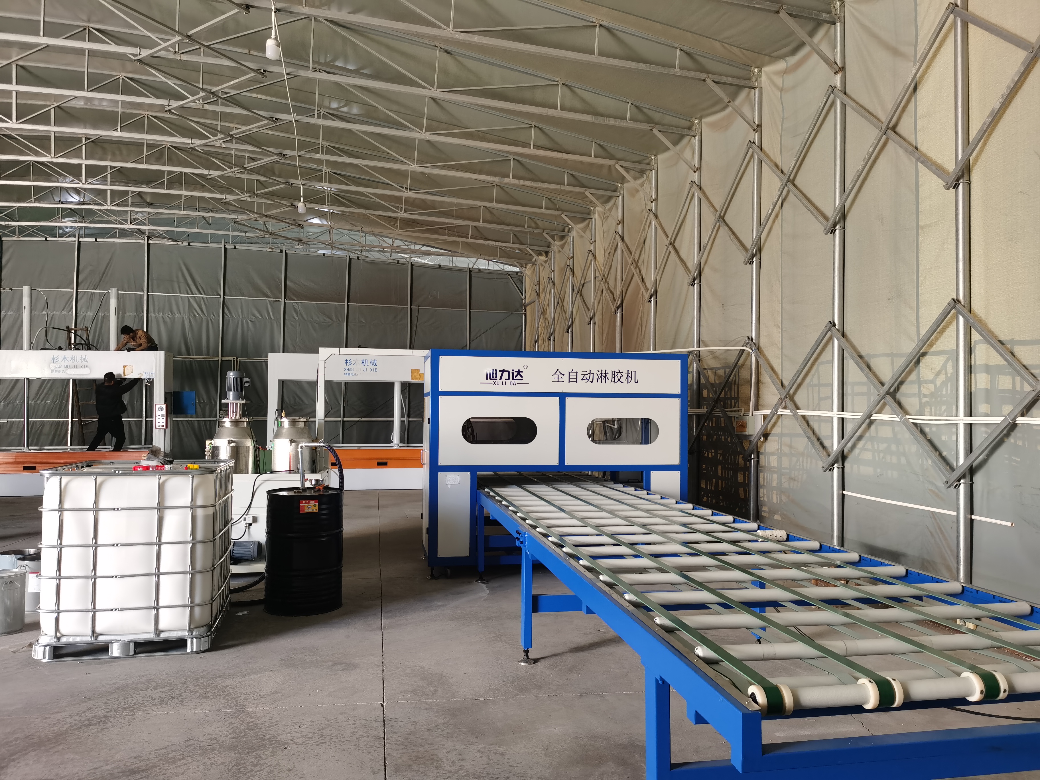 全自动淋胶机胶水配比不精准的后果